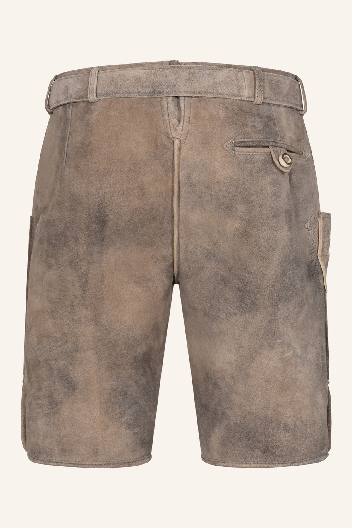 Lederhose Berno mit Gürtel