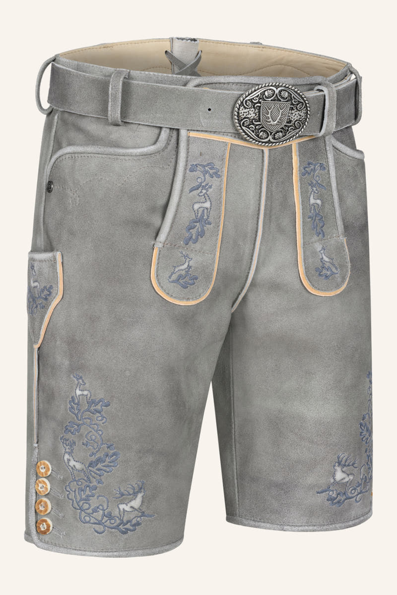 Lederhose Berat mit Gürtel