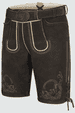 Lederhose Balian mit Gürtel