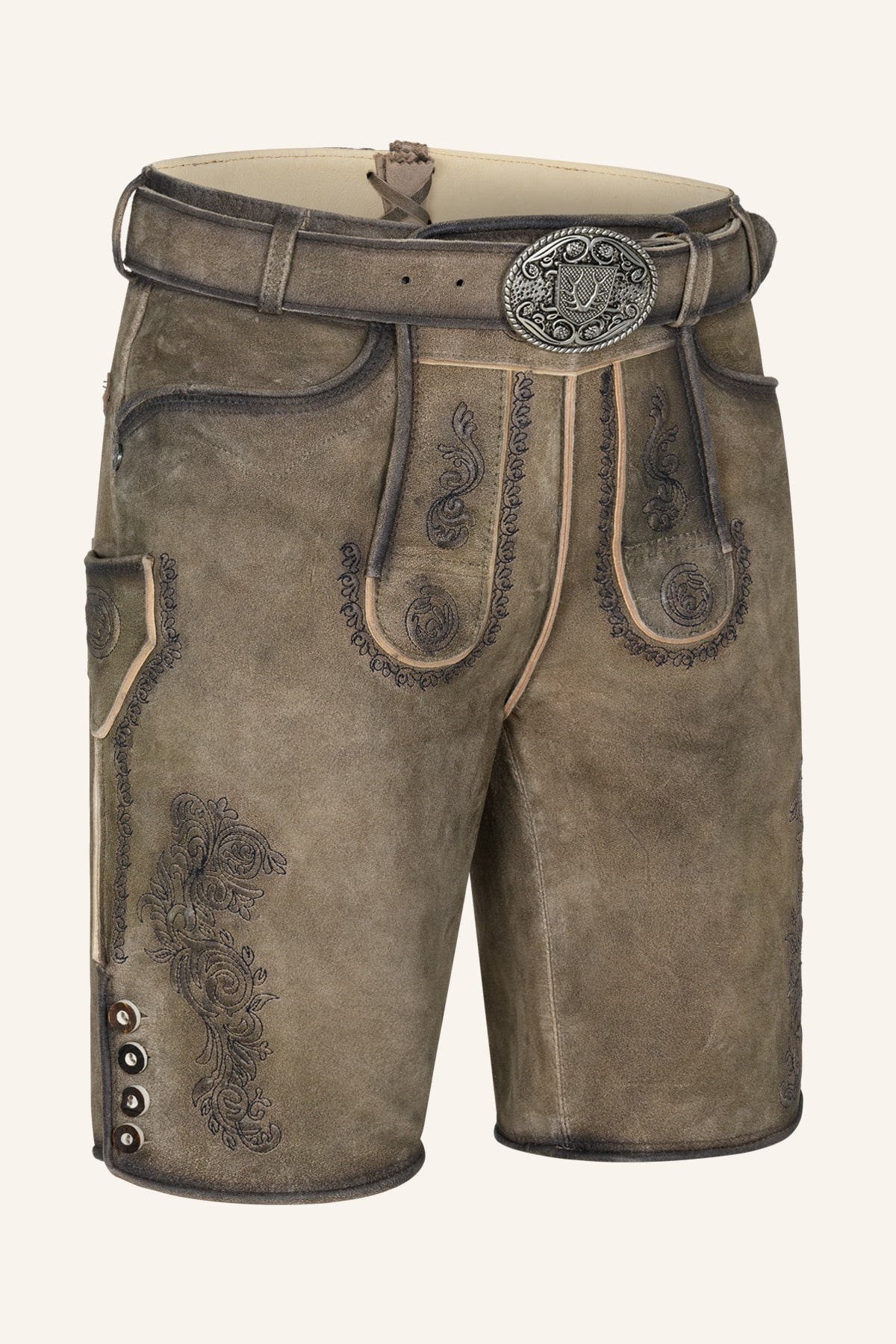 Lederhose Ramiel mit Gürtel