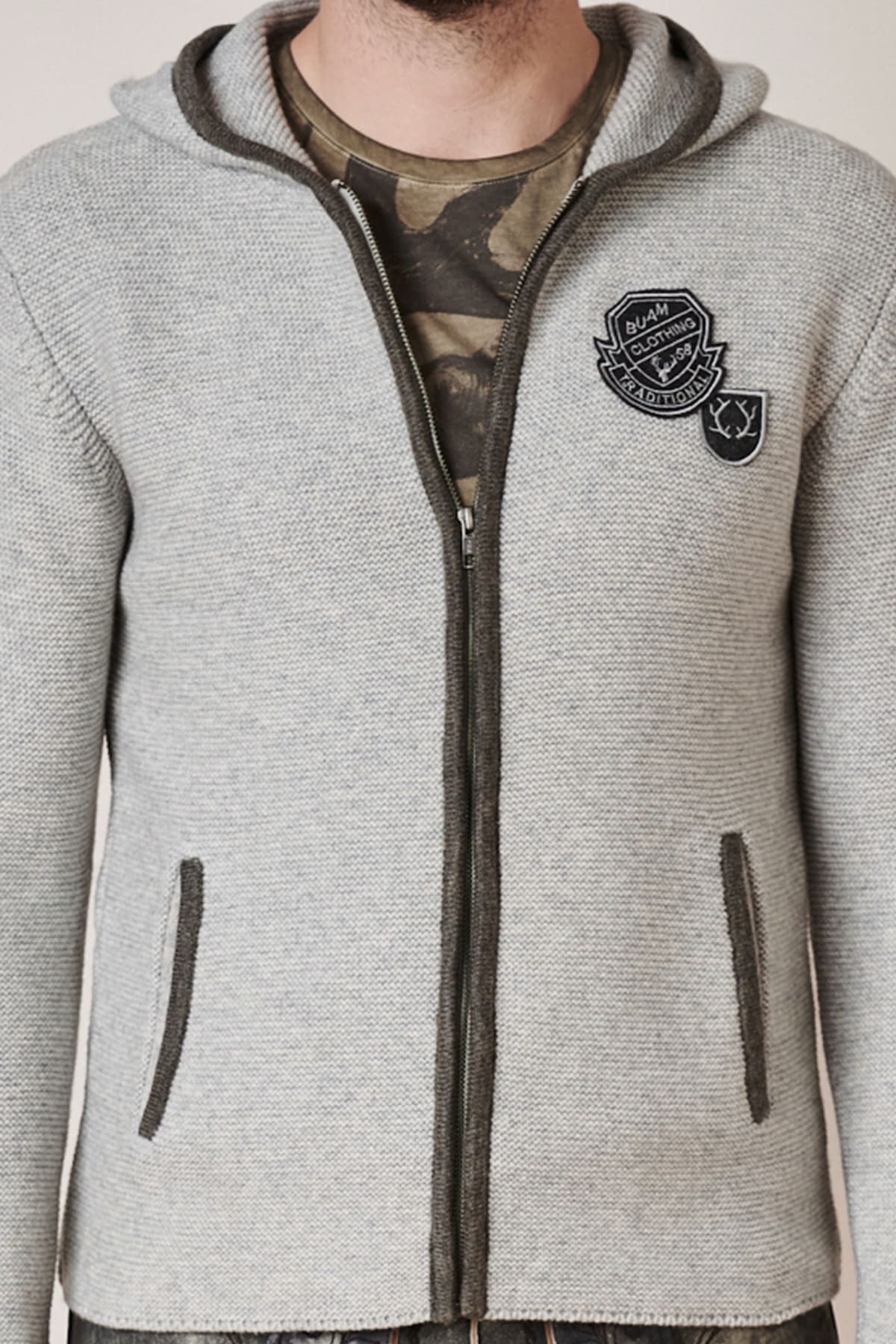 Strickhoodie Bastian