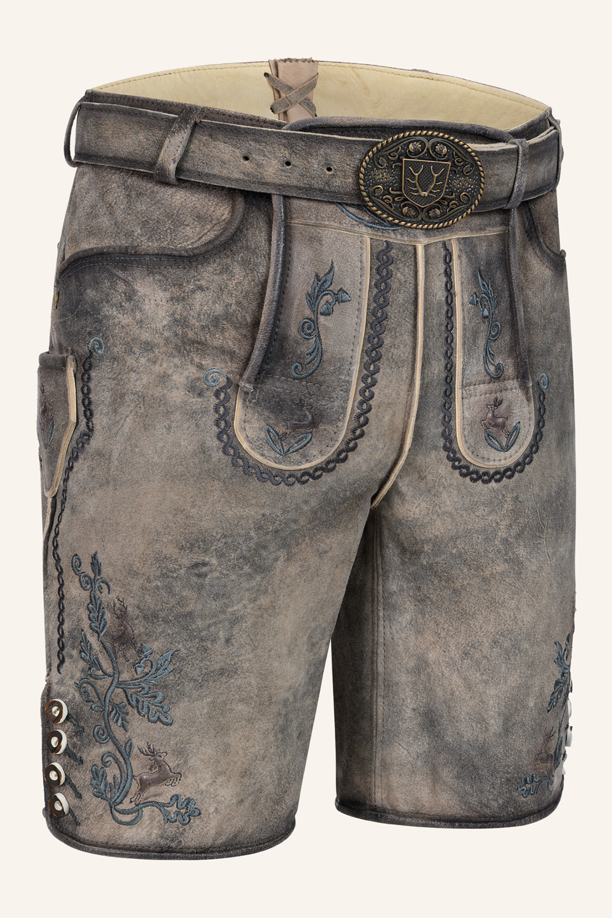 Lederhose Kaelion mit Gürtel