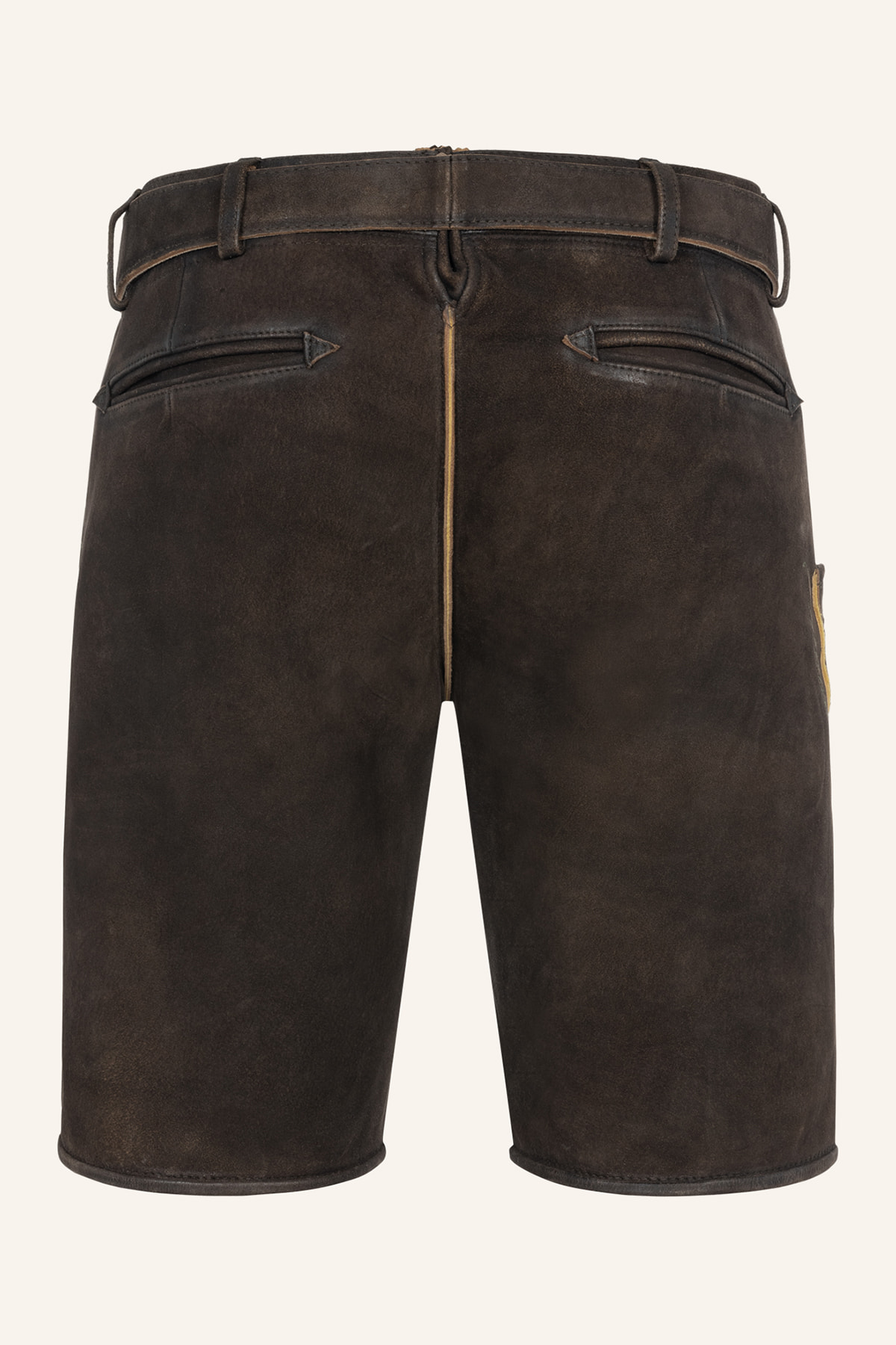 Lederhose Brandon mit Gürtel