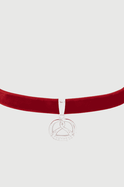 Choker-Halsband Brezen