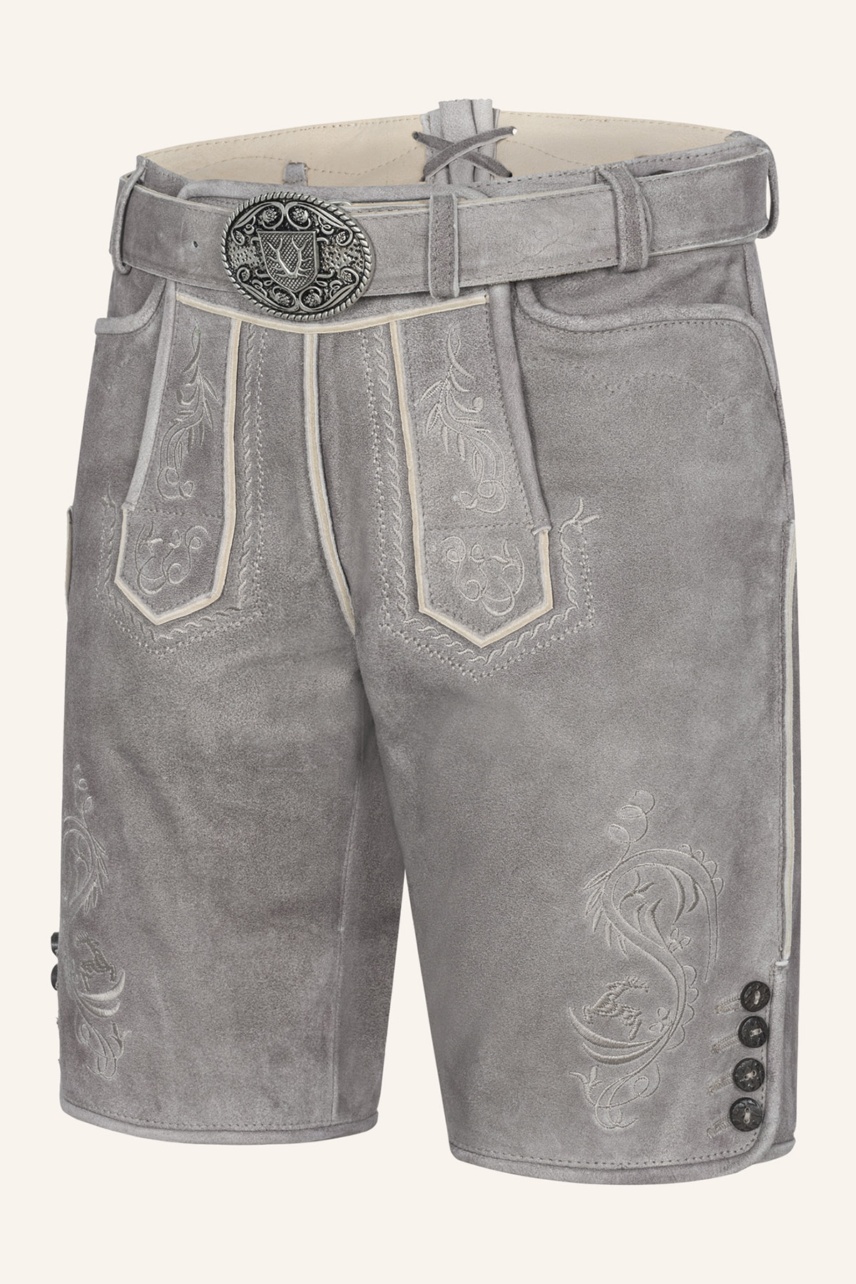 Lederhose Maik mit Gürtel