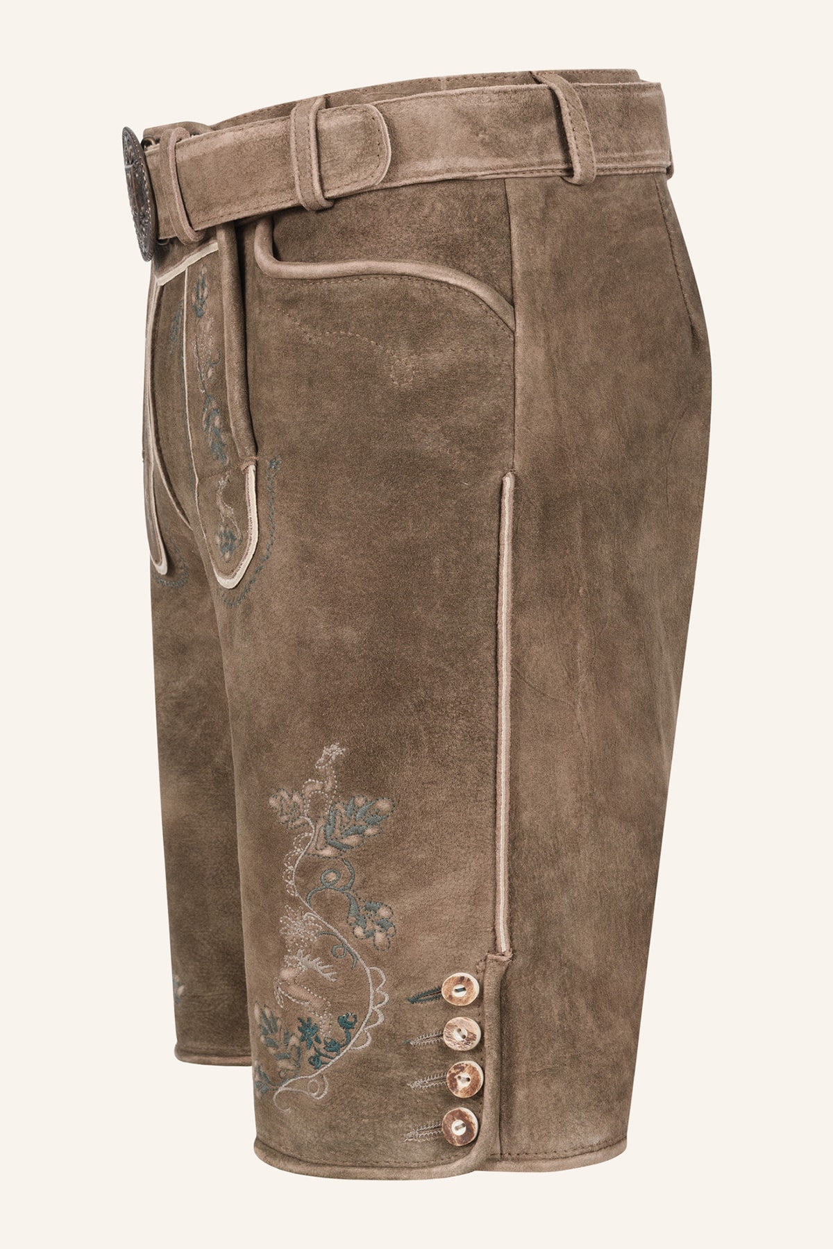 Lederhose Torin mit Gürtel
