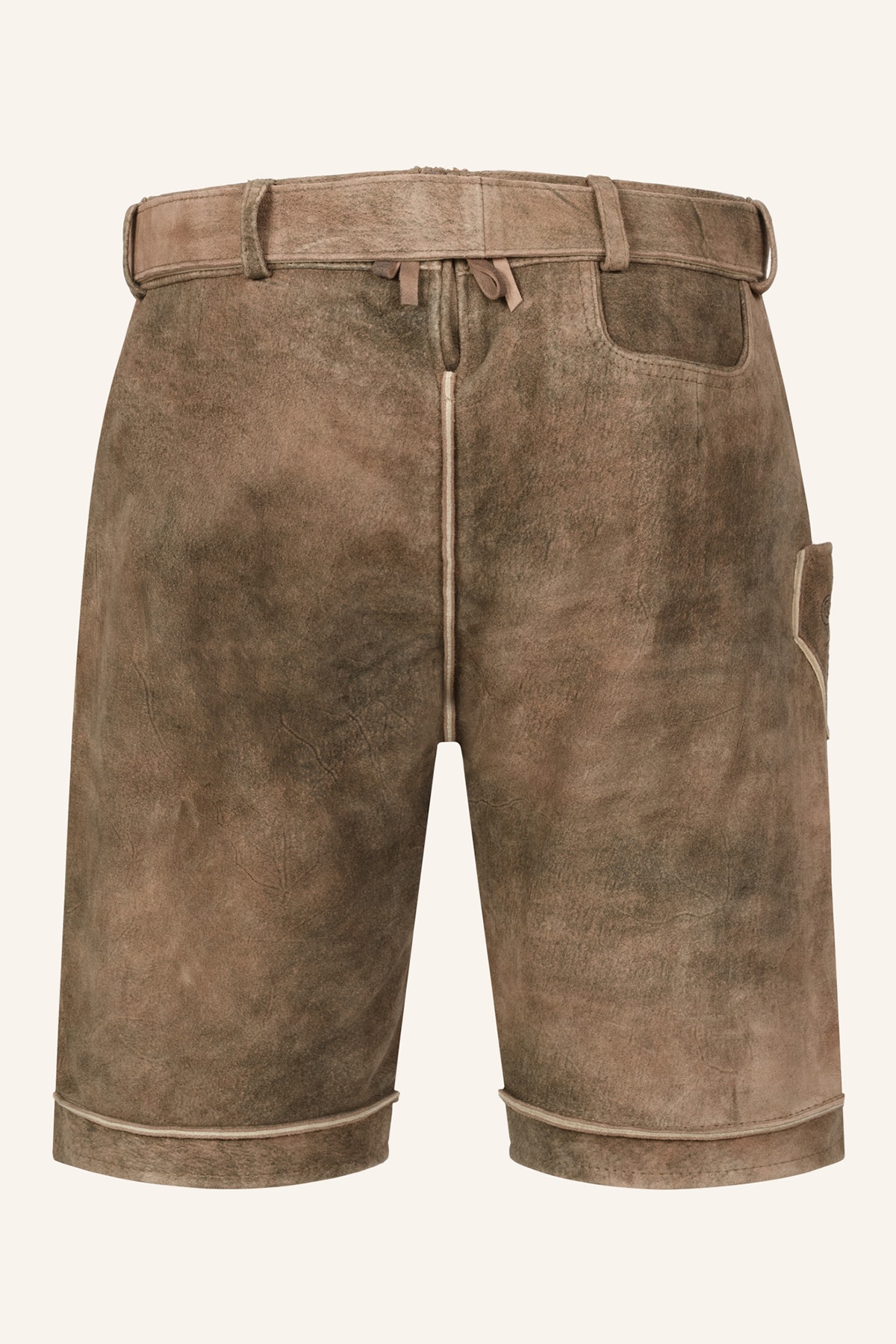 Lederhose Jakobus mit Gürtel