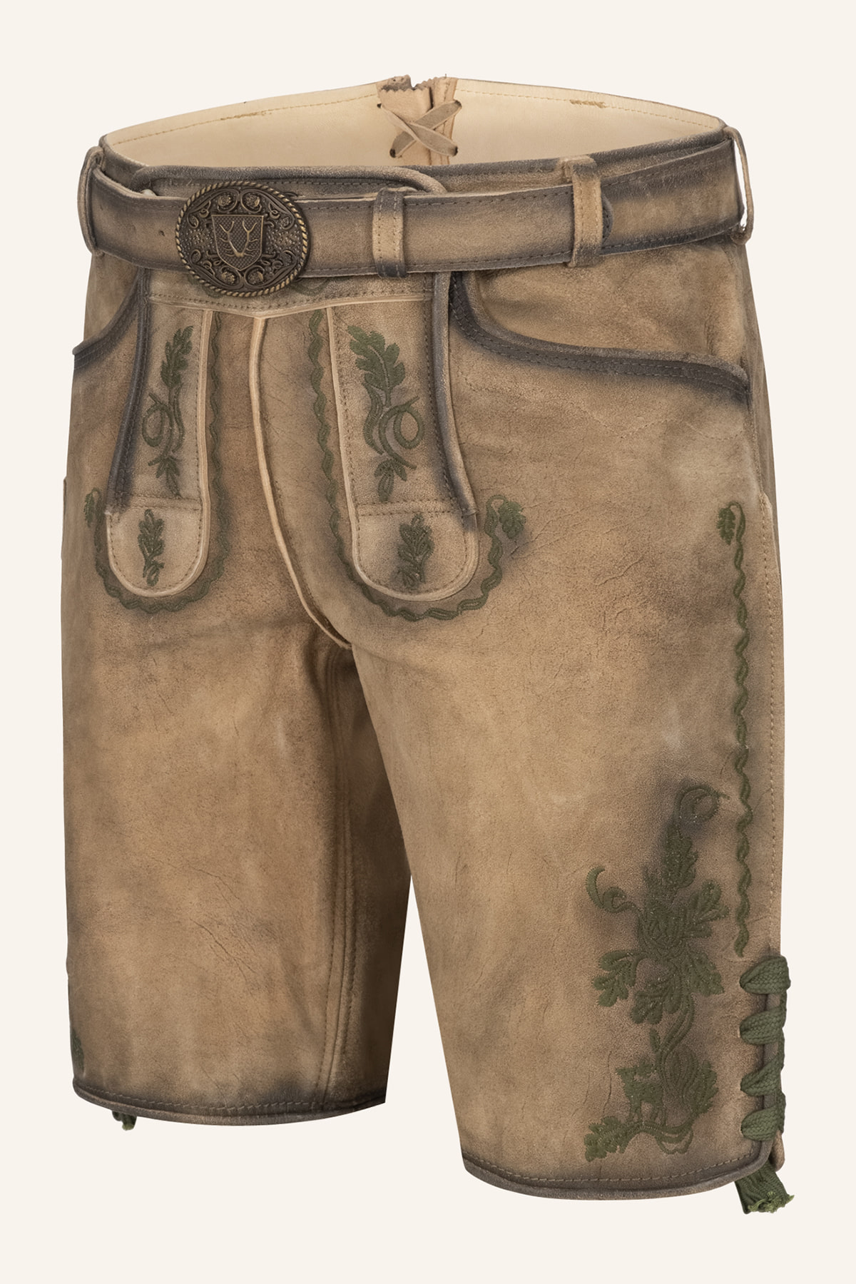 Lederhose Ulli mit Gürtel