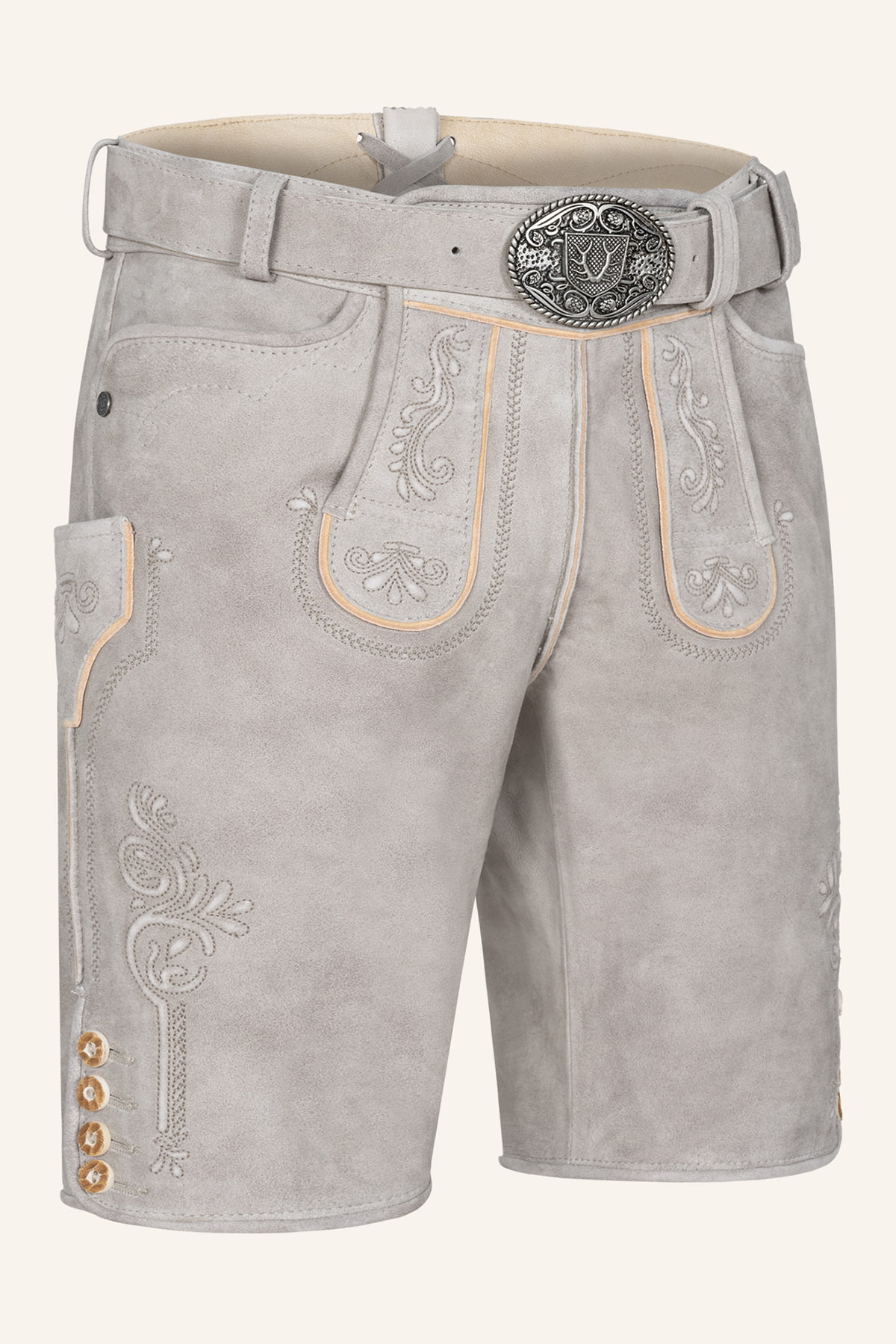 Lederhose Namid mit Gürtel