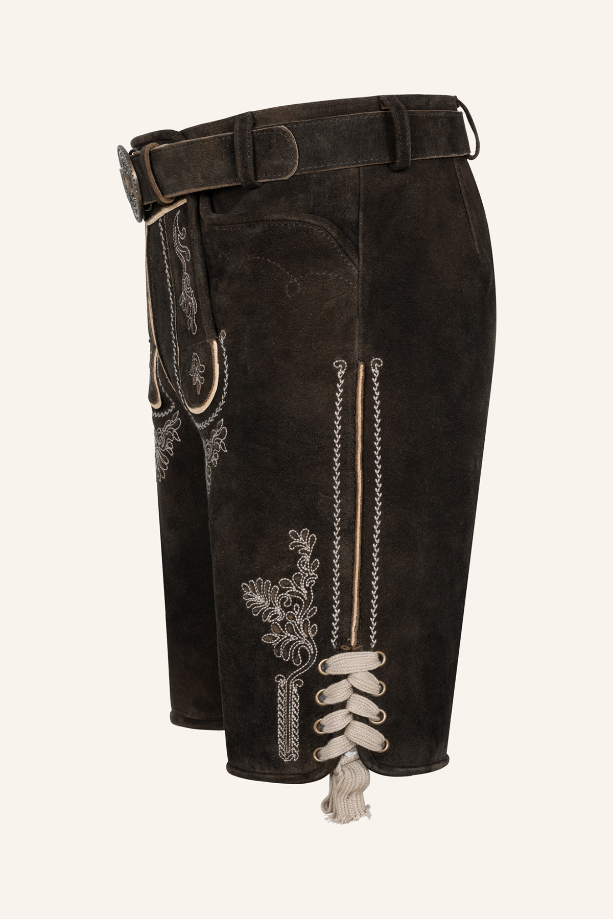 Lederhose Marenor mit Gürtel