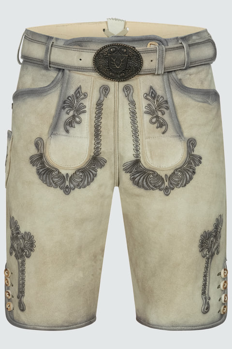 Lederhose Aric mit Gürtel