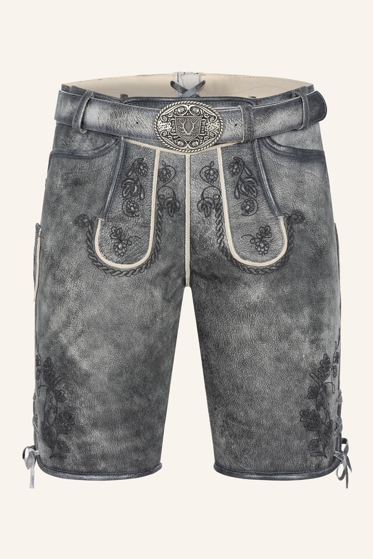 Lederhose Okko mit Gürtel