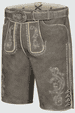 Lederhose Howard mit Gürtel