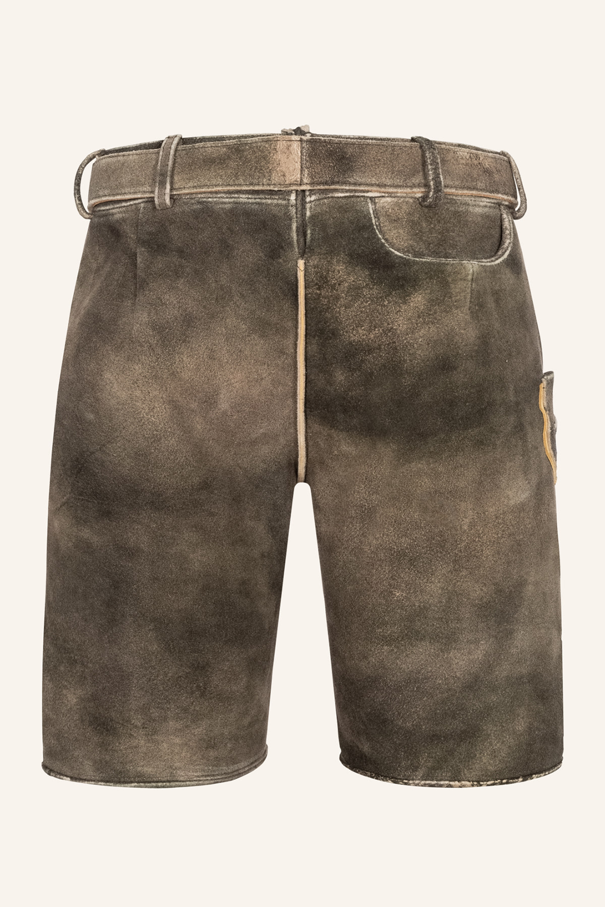 Lederhose Pino mit Gürtel