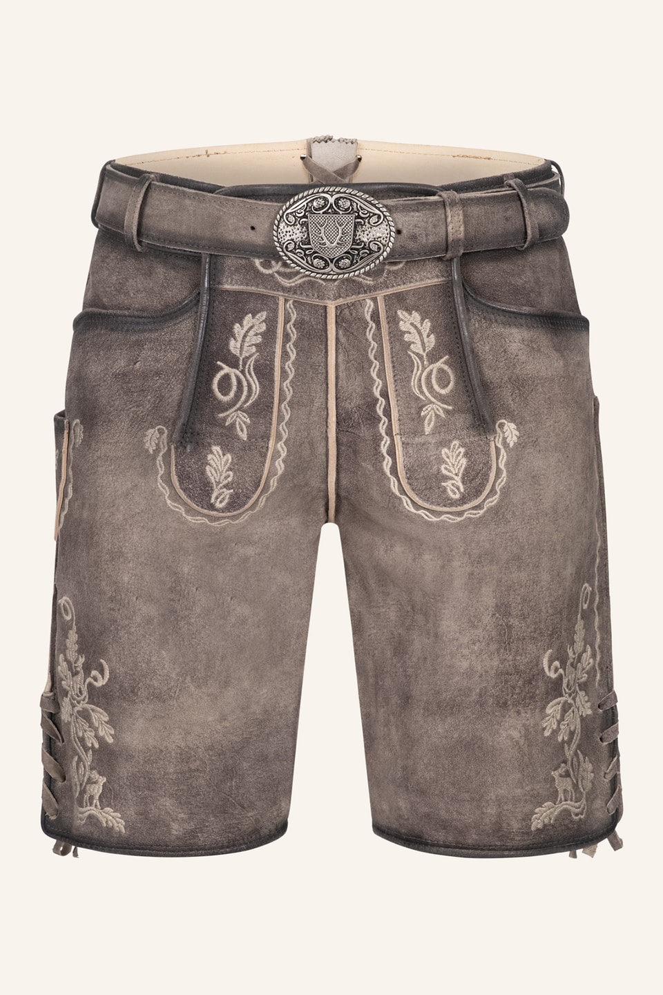Lederhose Ulli mit Gürtel