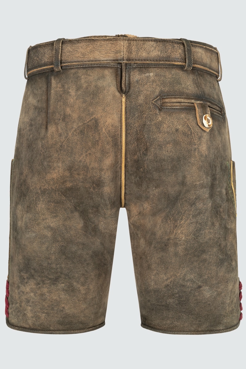 Lederhose Charlie mit Gürtel