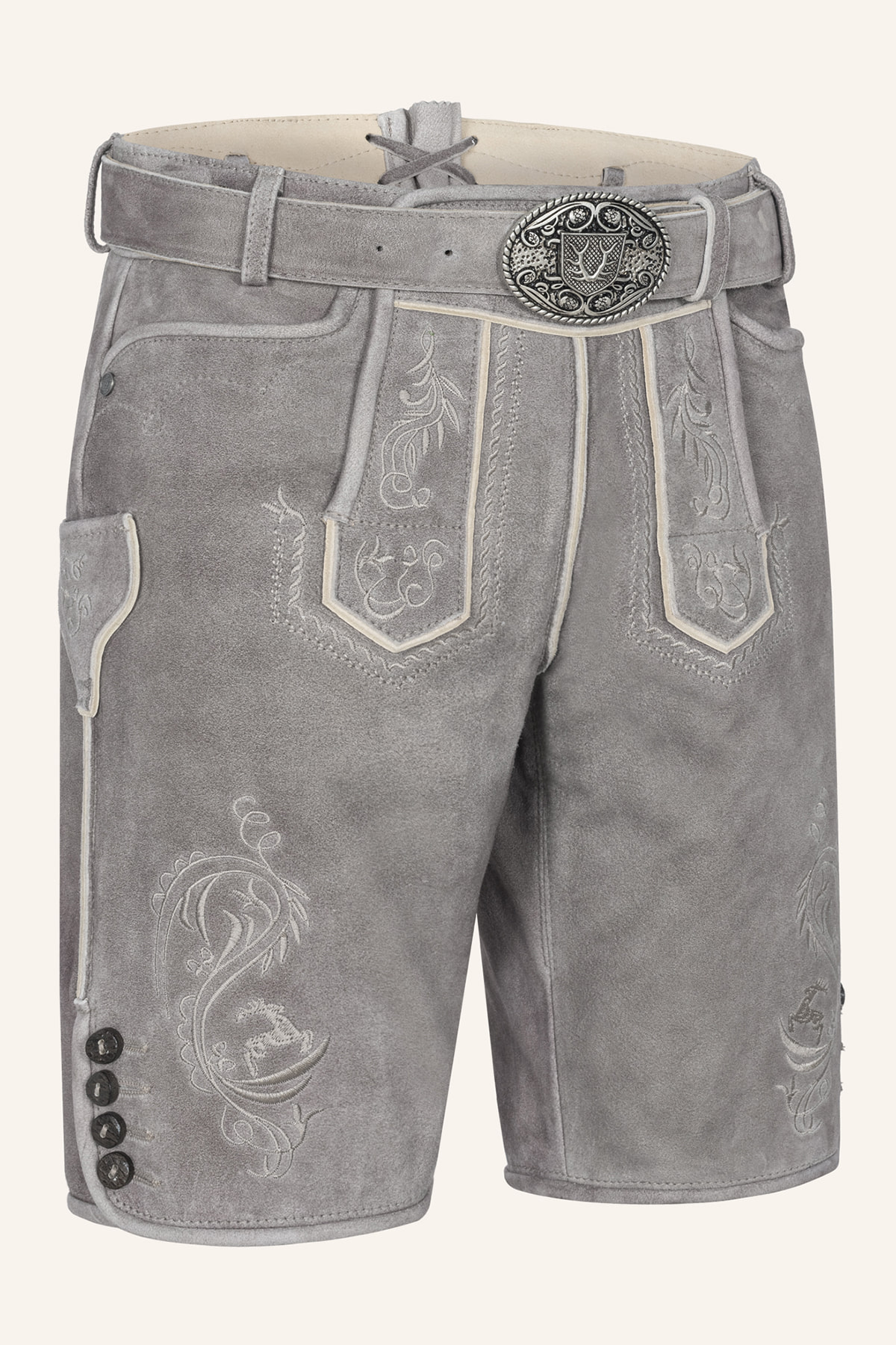 Lederhose Maik mit Gürtel