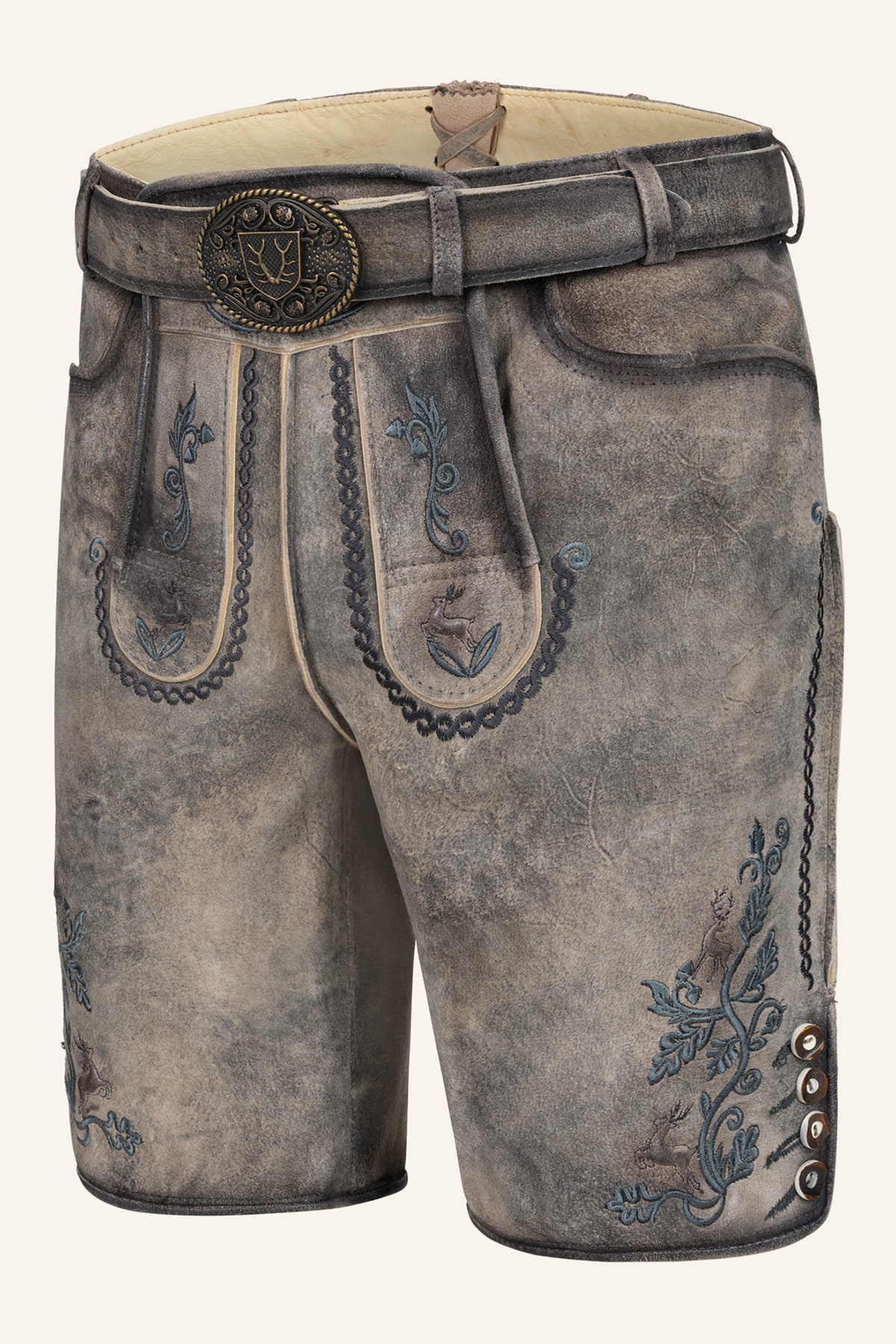 Lederhose Kaelion mit Gürtel
