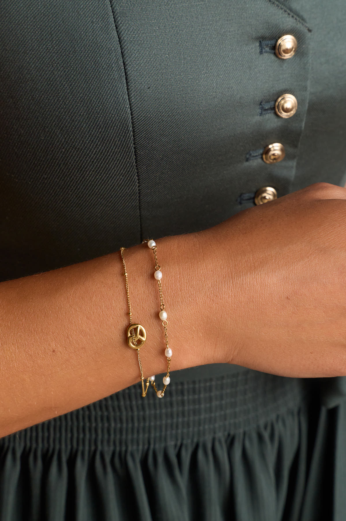 Armband Brezelglück