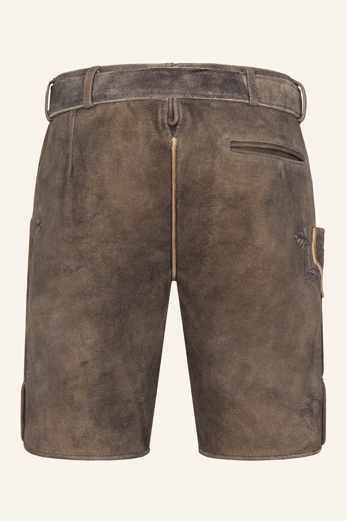 Lederhose Karim mit Gürtel