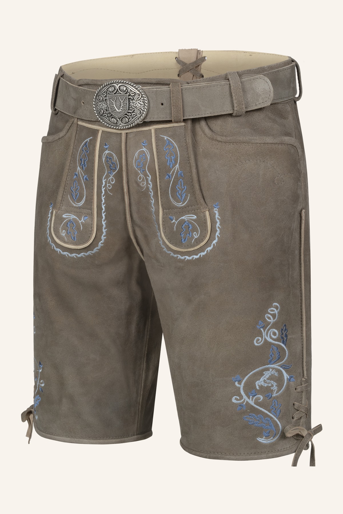 Lederhose Malik mit Gürtel