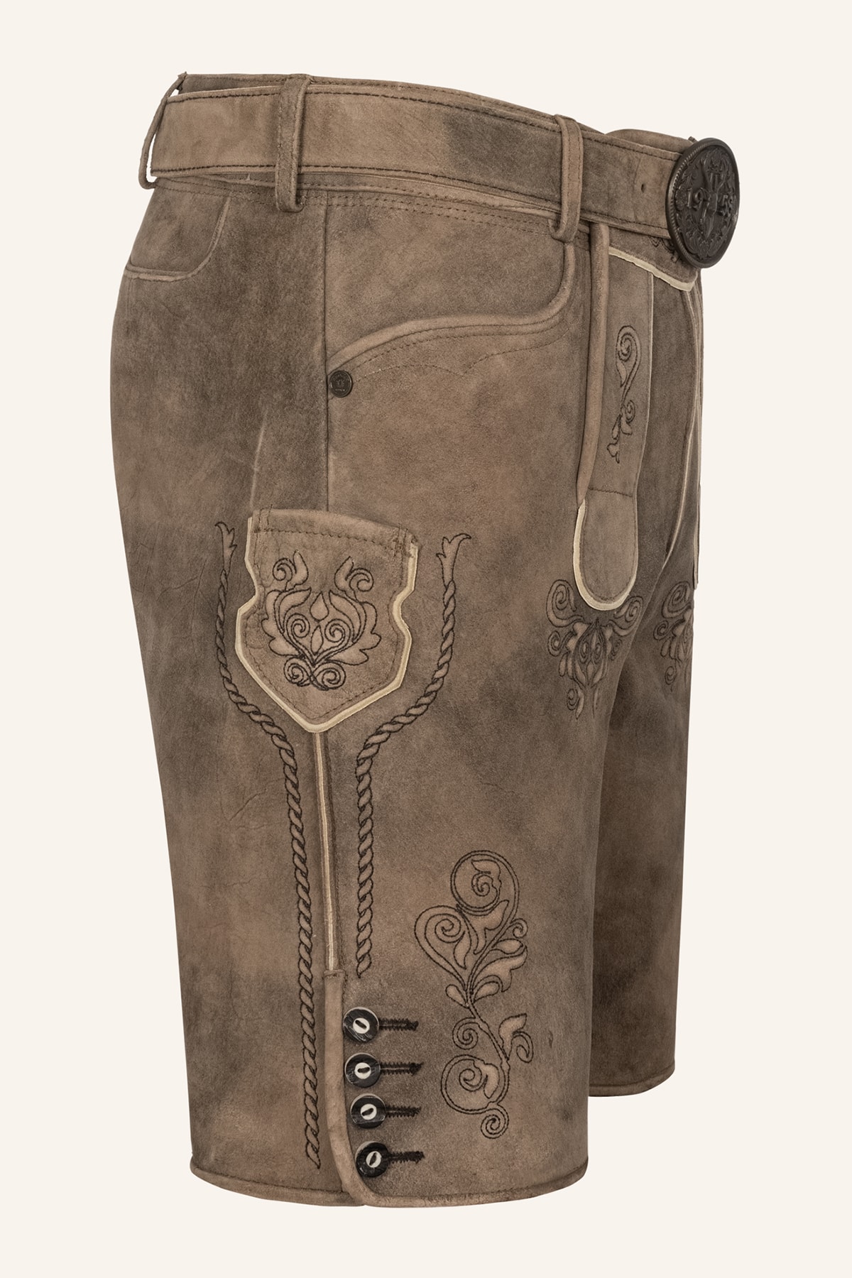 Lederhose Ralph mit Gürtel