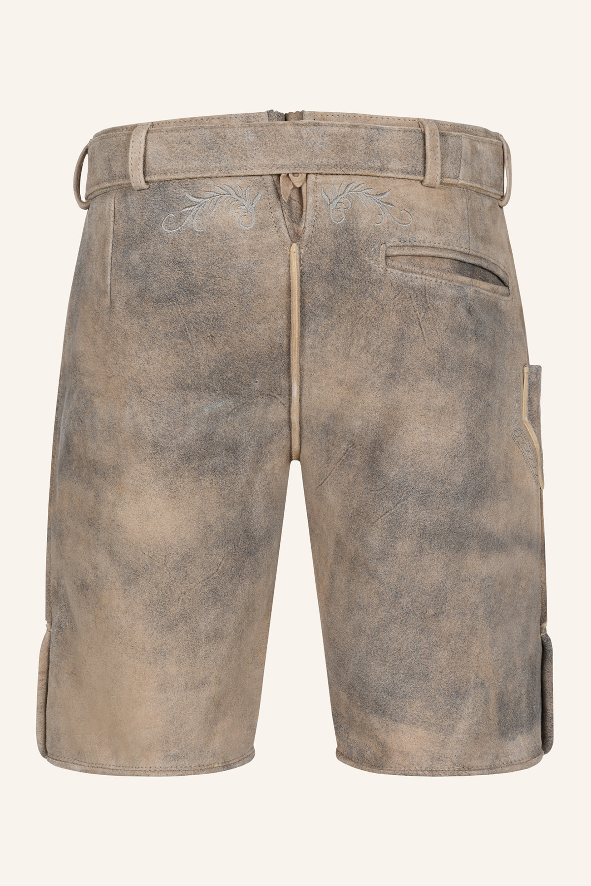 Lederhose Delio mit Gürtel