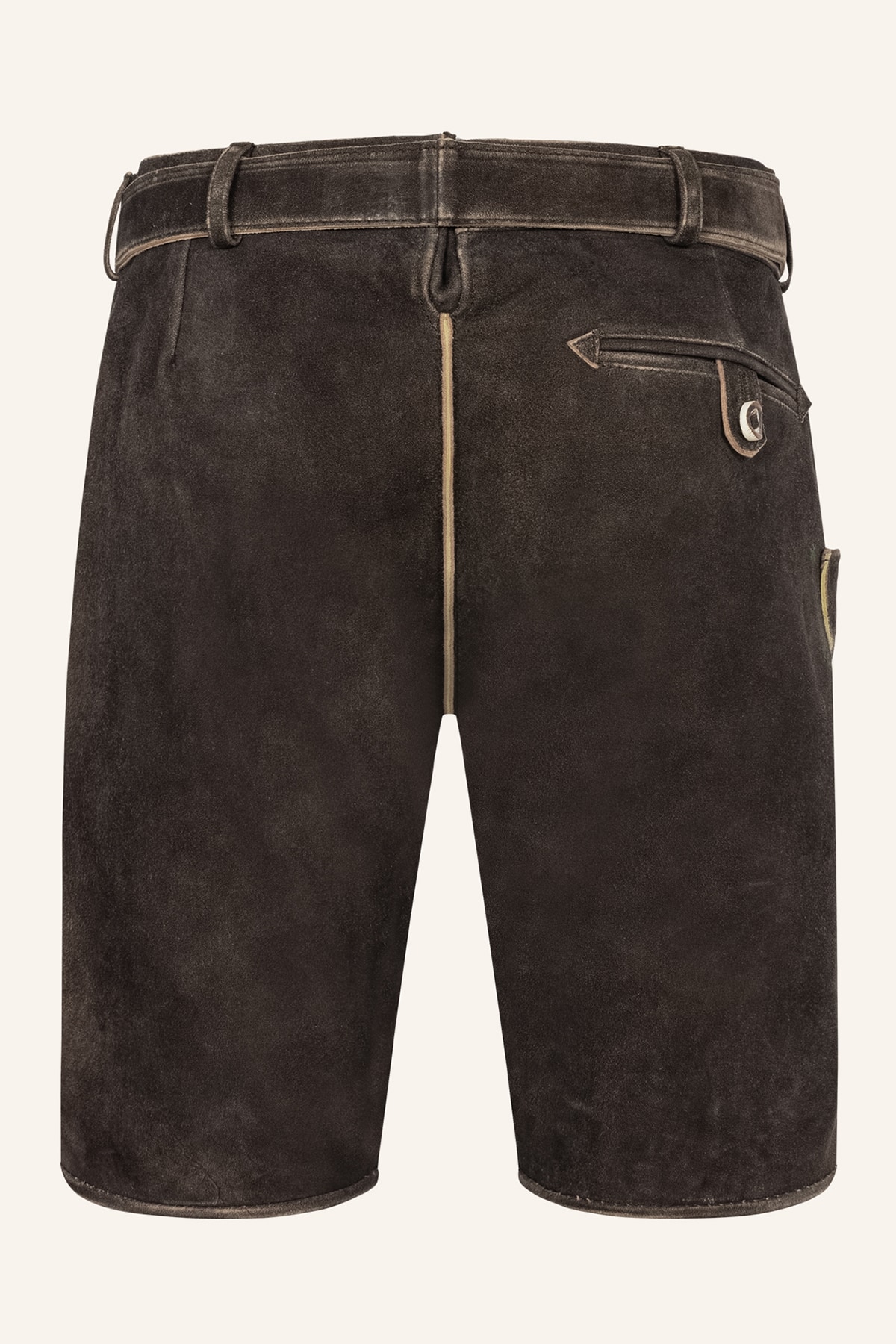 Lederhose Adreon mit Gürtel