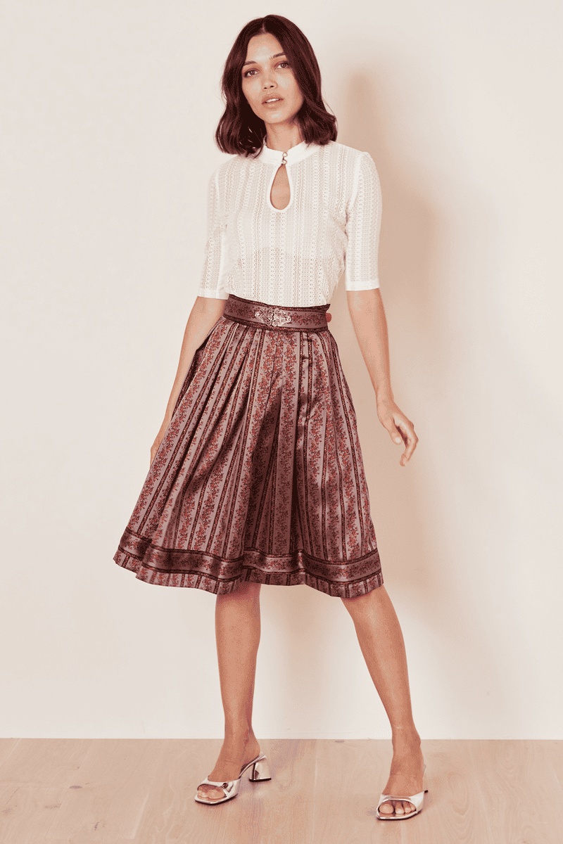 Trachtenbluse mit rock clearance