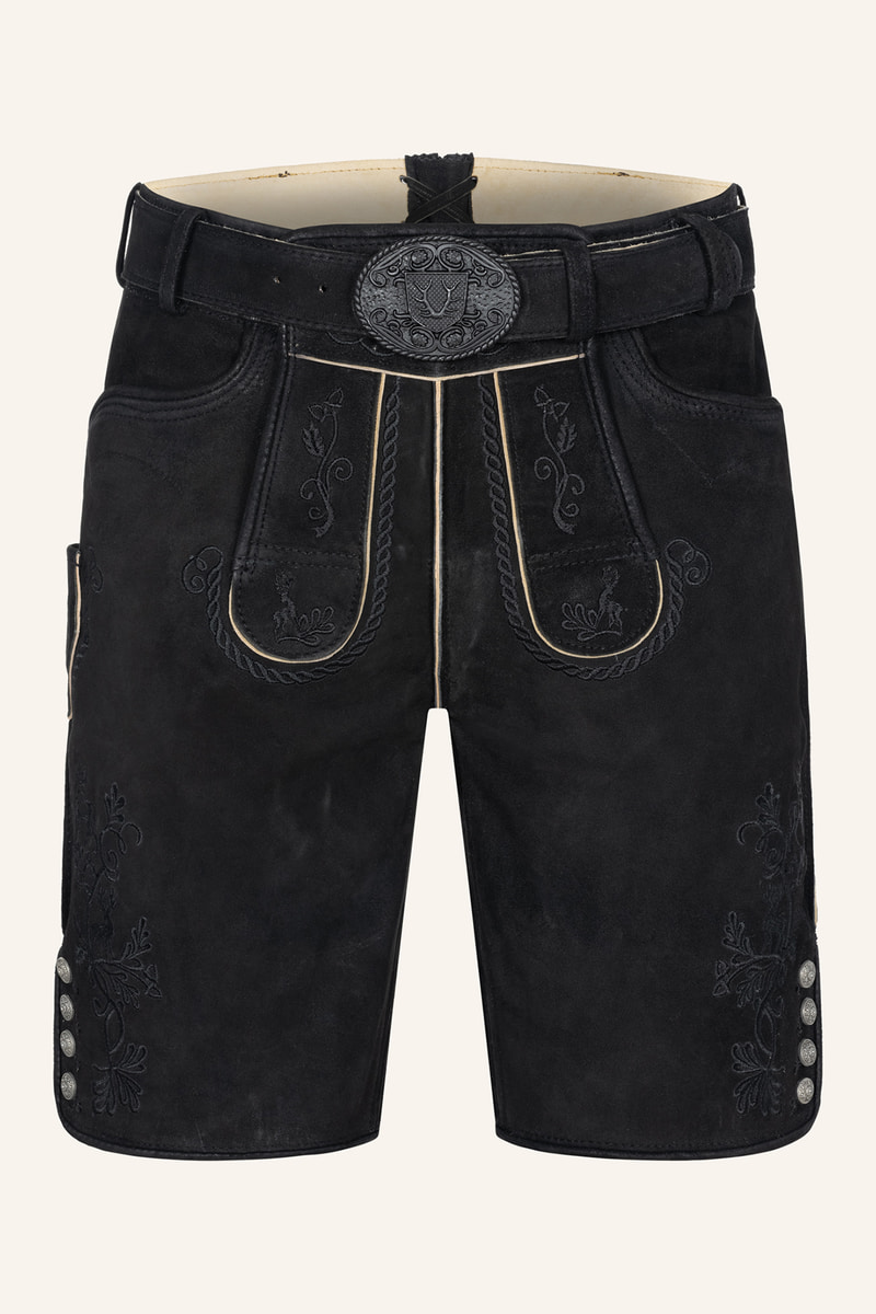 Lederhose Sylvar mit Gürtel