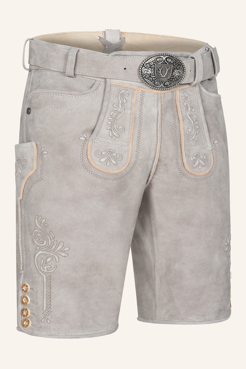 Lederhose Namid mit Gürtel