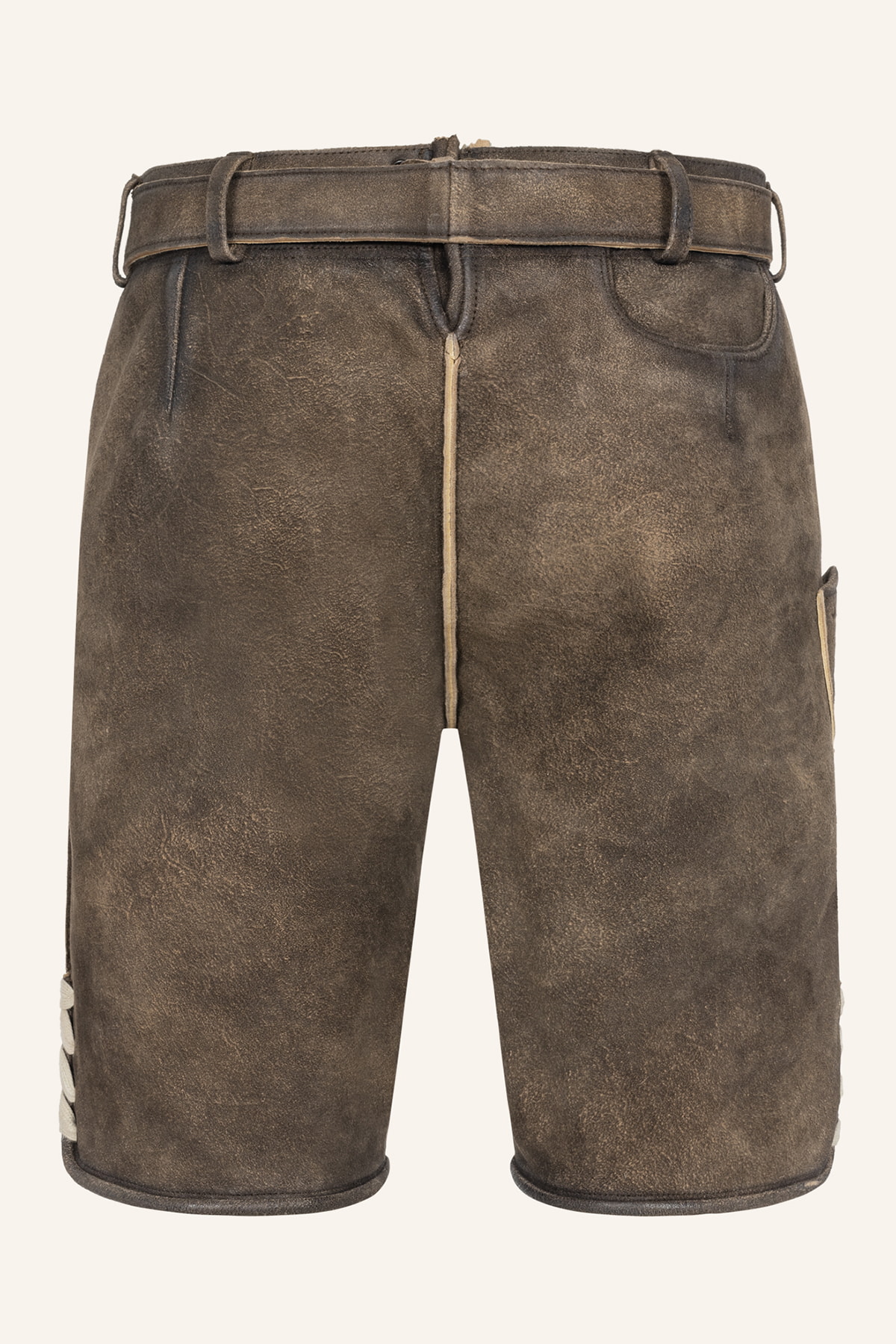 Lederhose Ulli mit Gürtel