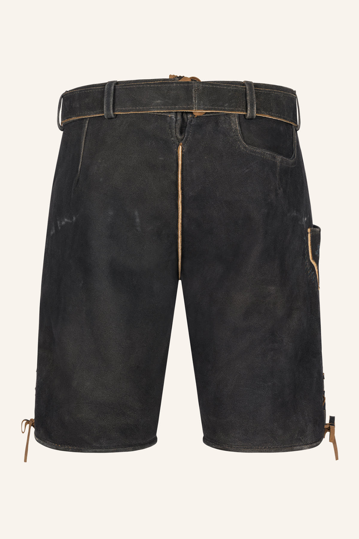 Lederhose Edo mit Gürtel