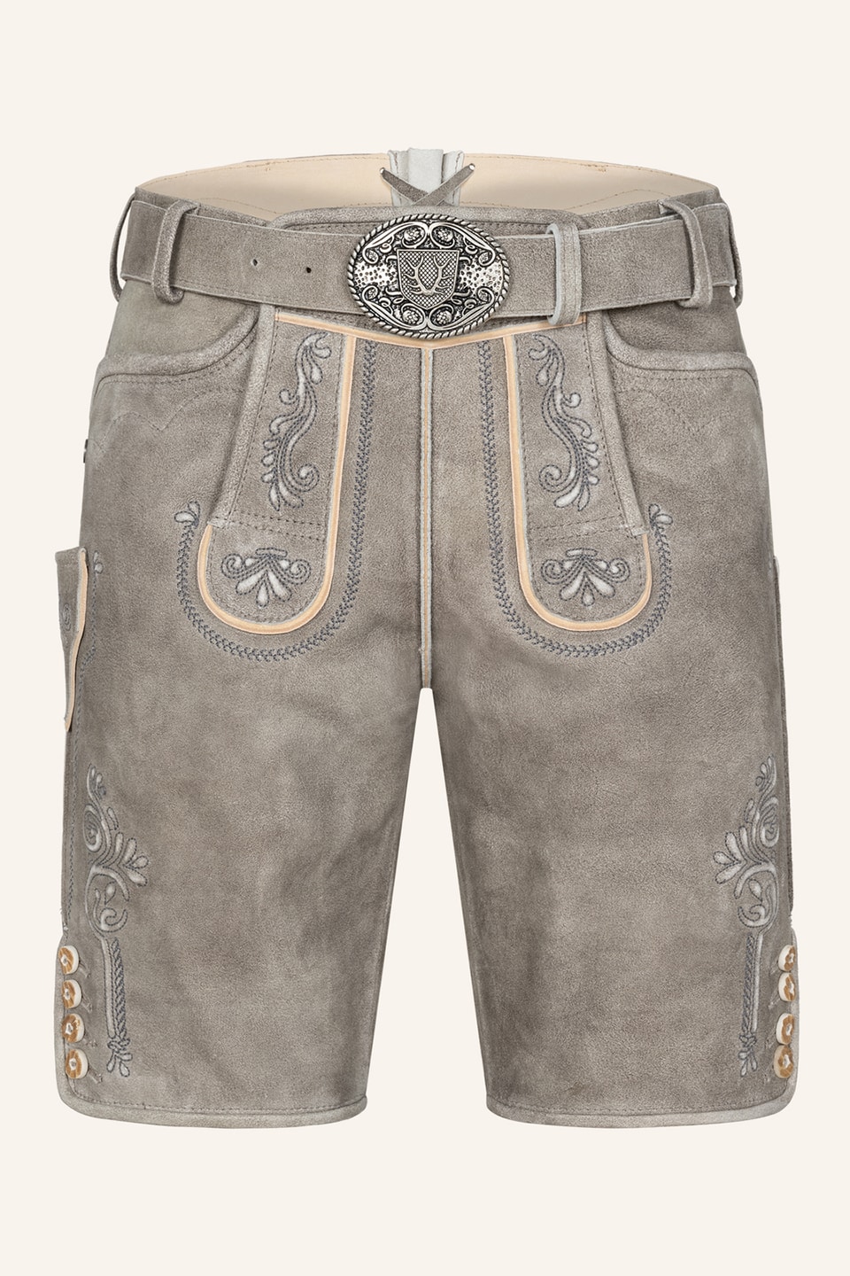 Lederhose Namid mit Gürtel