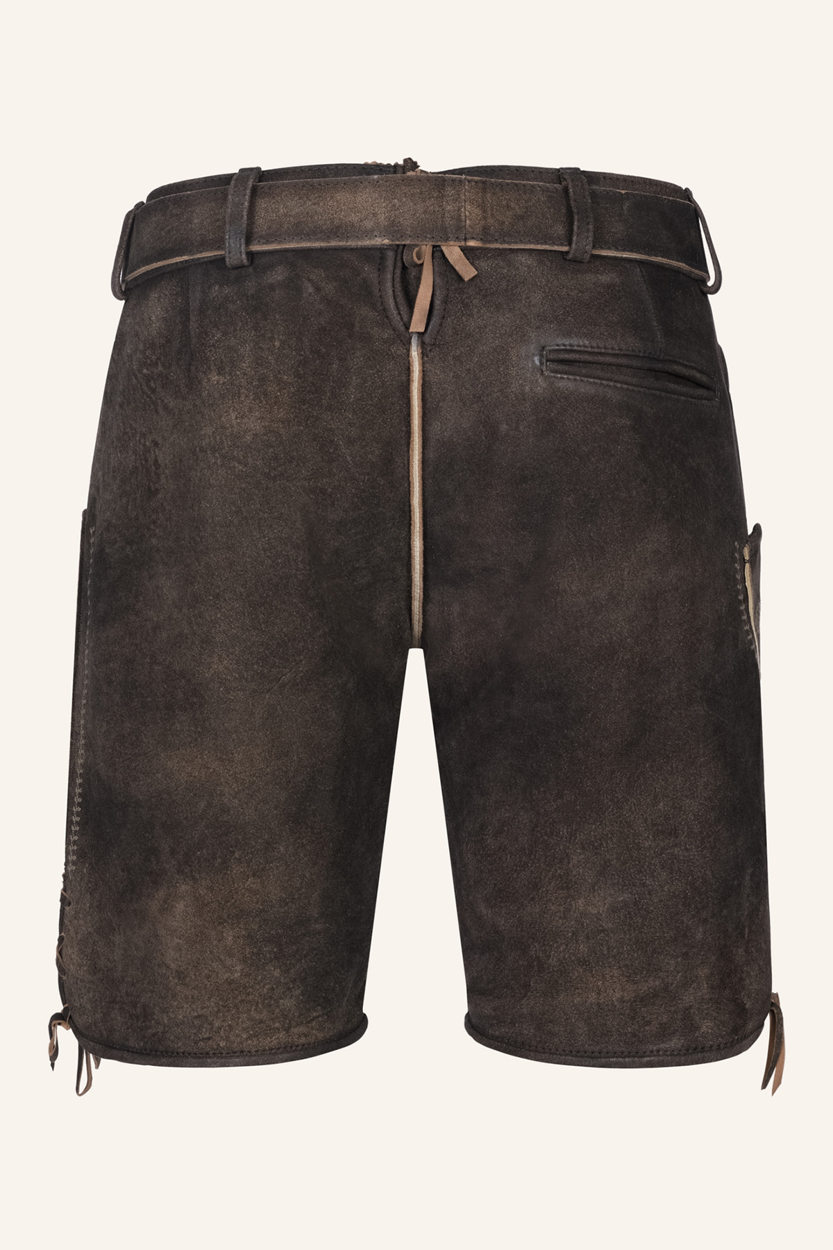Lederhose Nikolas mit Gürtel