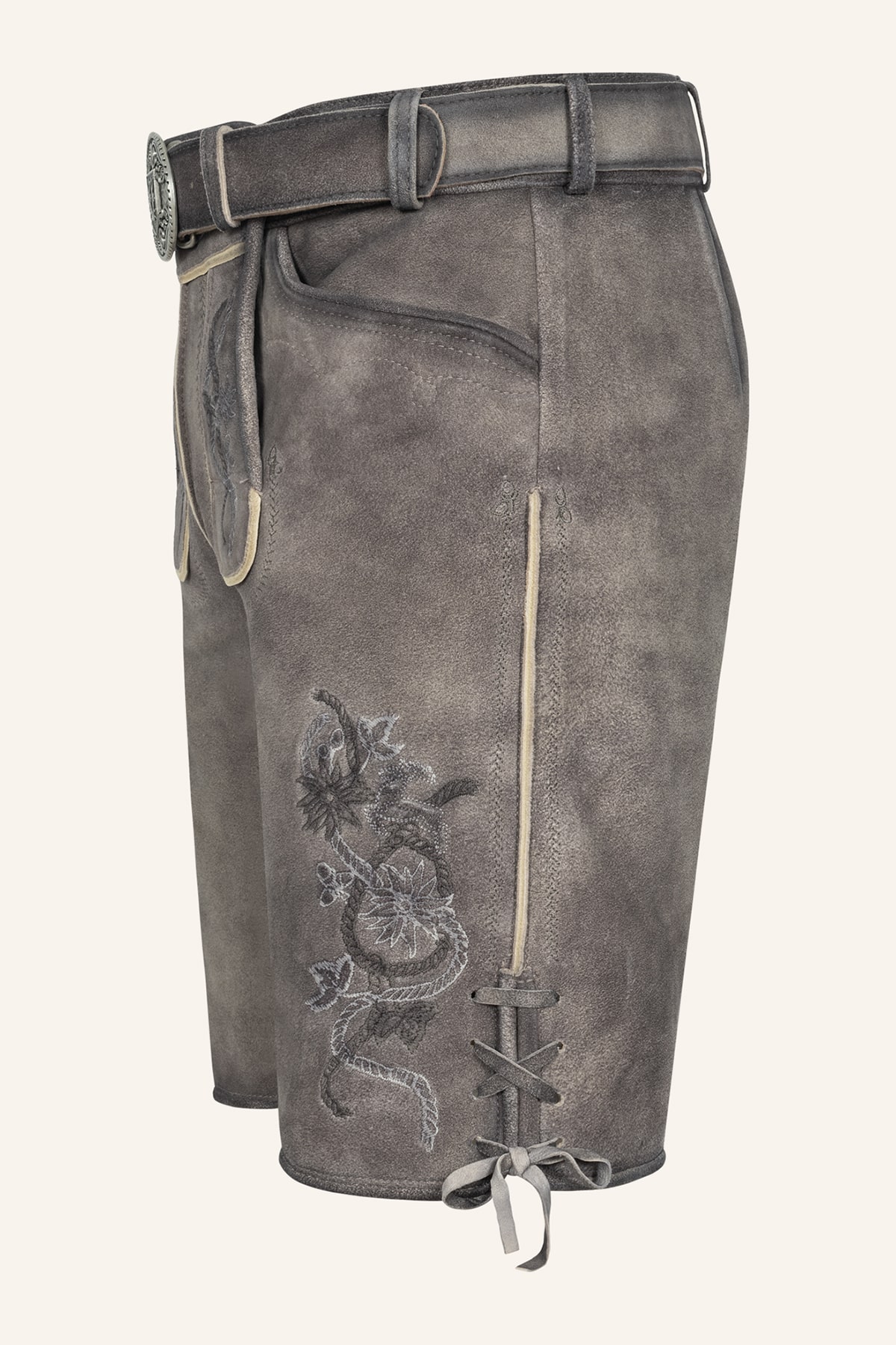 Lederhose Mirko mit Gürtel