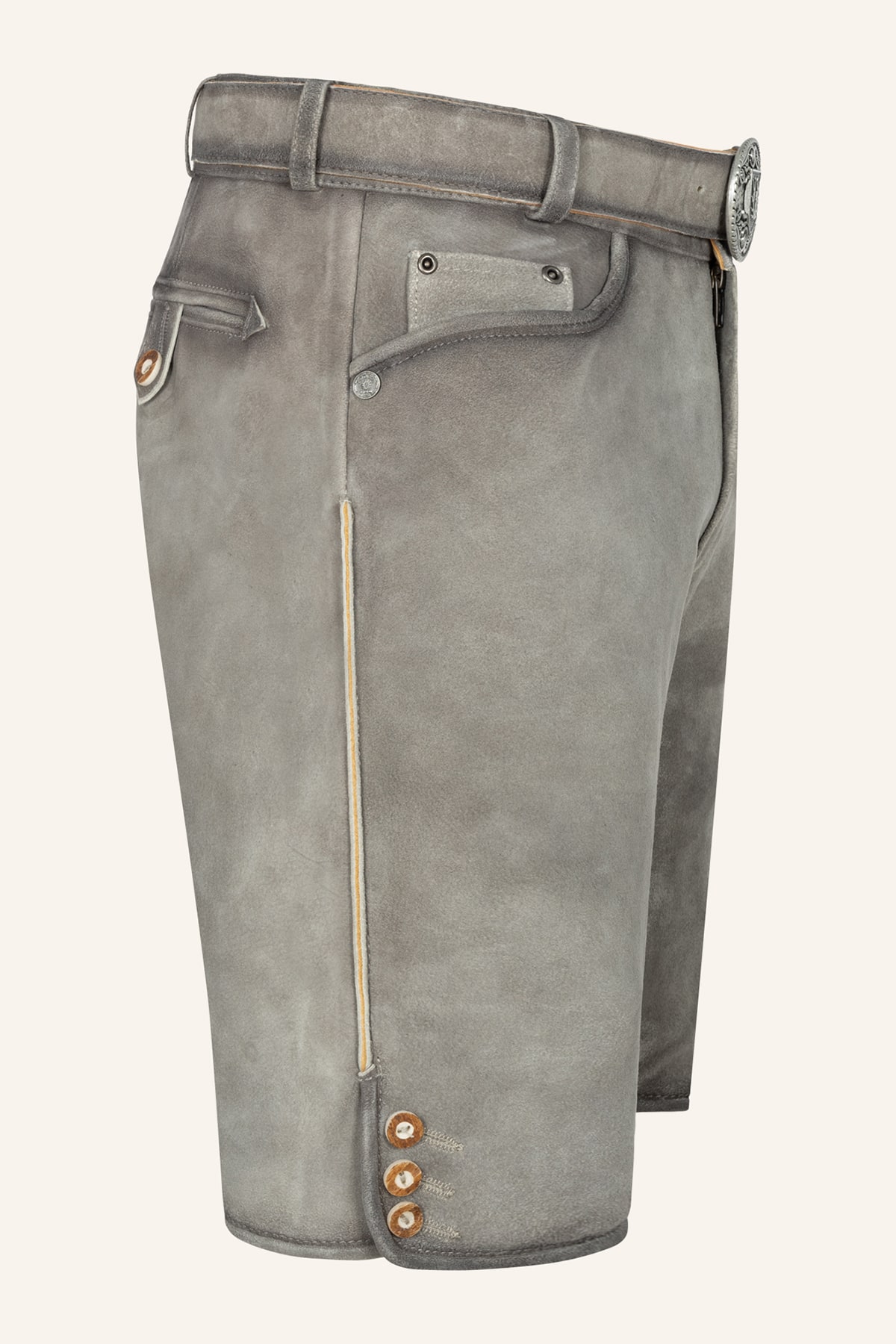 Lederhose Lorenzo mit Gürtel