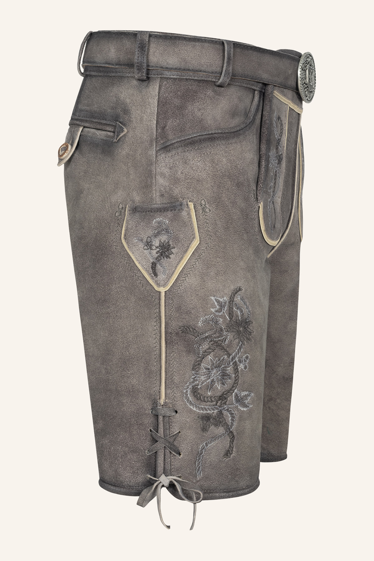 Lederhose Mirko mit Gürtel