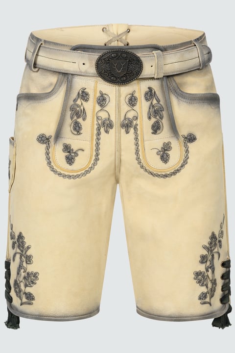Lederhose Nolan mit Gürtel