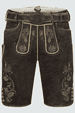 Lederhose Adreon mit Gürtel