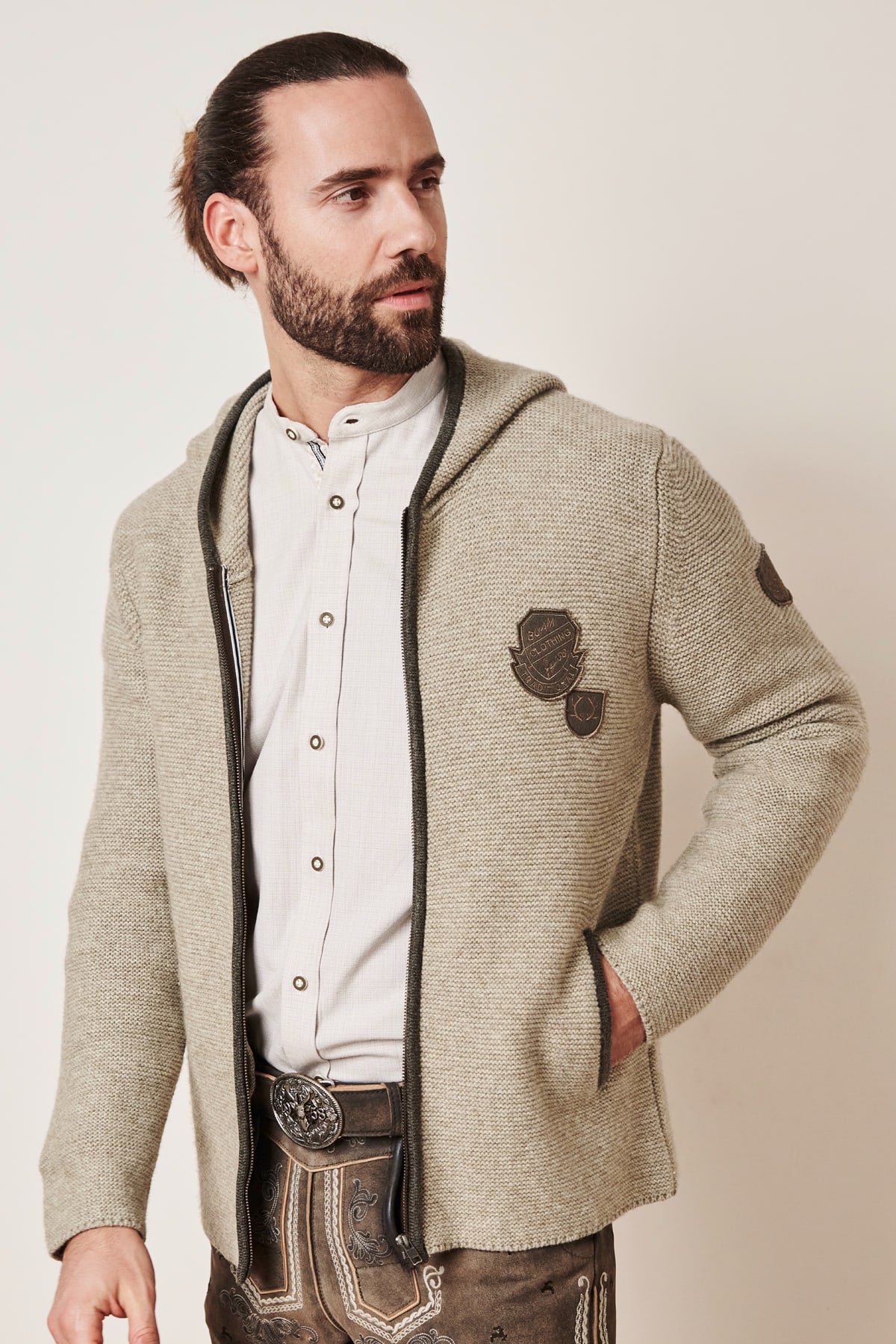 Strickhoodie Bastian