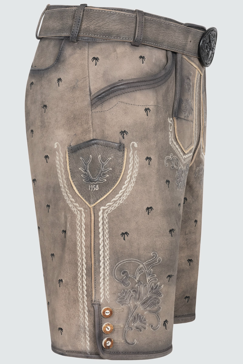Lederhose Benni mit Gürtel