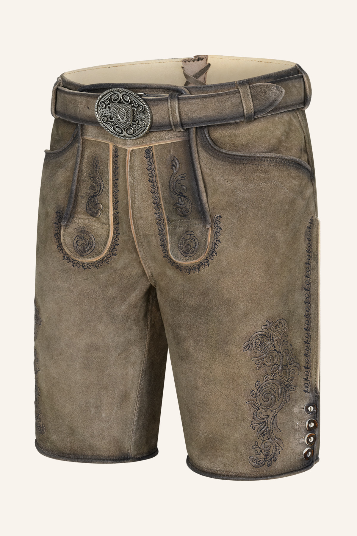 Lederhose Ramiel mit Gürtel