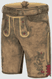 Lederhose Charlie mit Gürtel