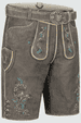 Lederhose Jorrit mit Gürtel