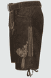 Lederhose Benett mit Gürtel