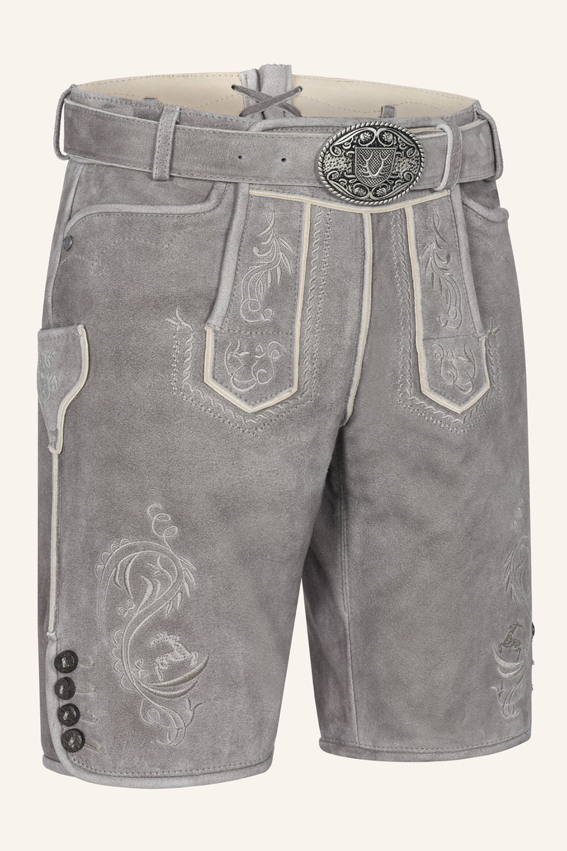 Lederhose Maik mit Gürtel