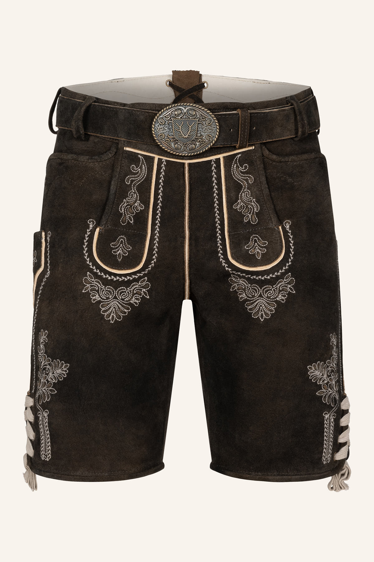 Lederhose Marenor mit Gürtel