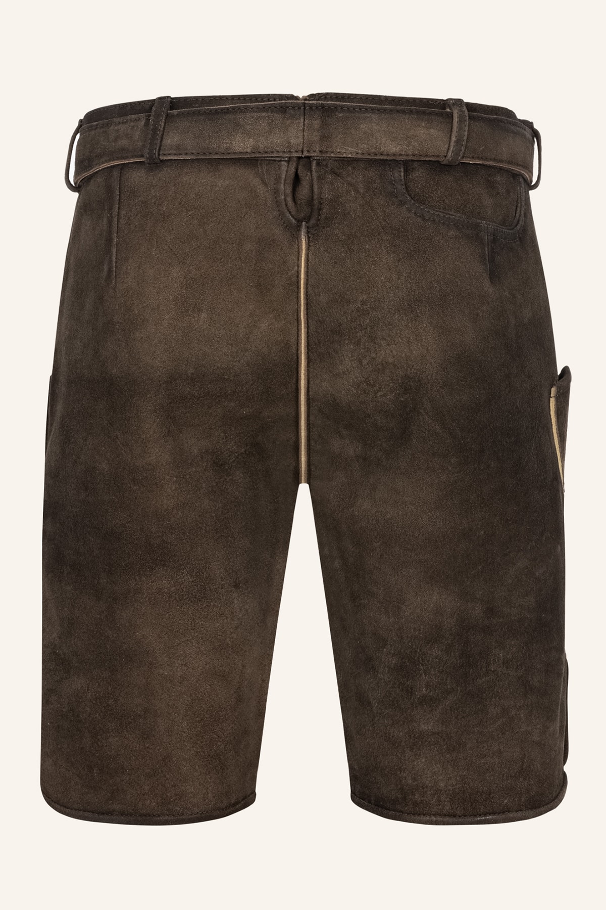 Lederhose Olivier mit Gürtel