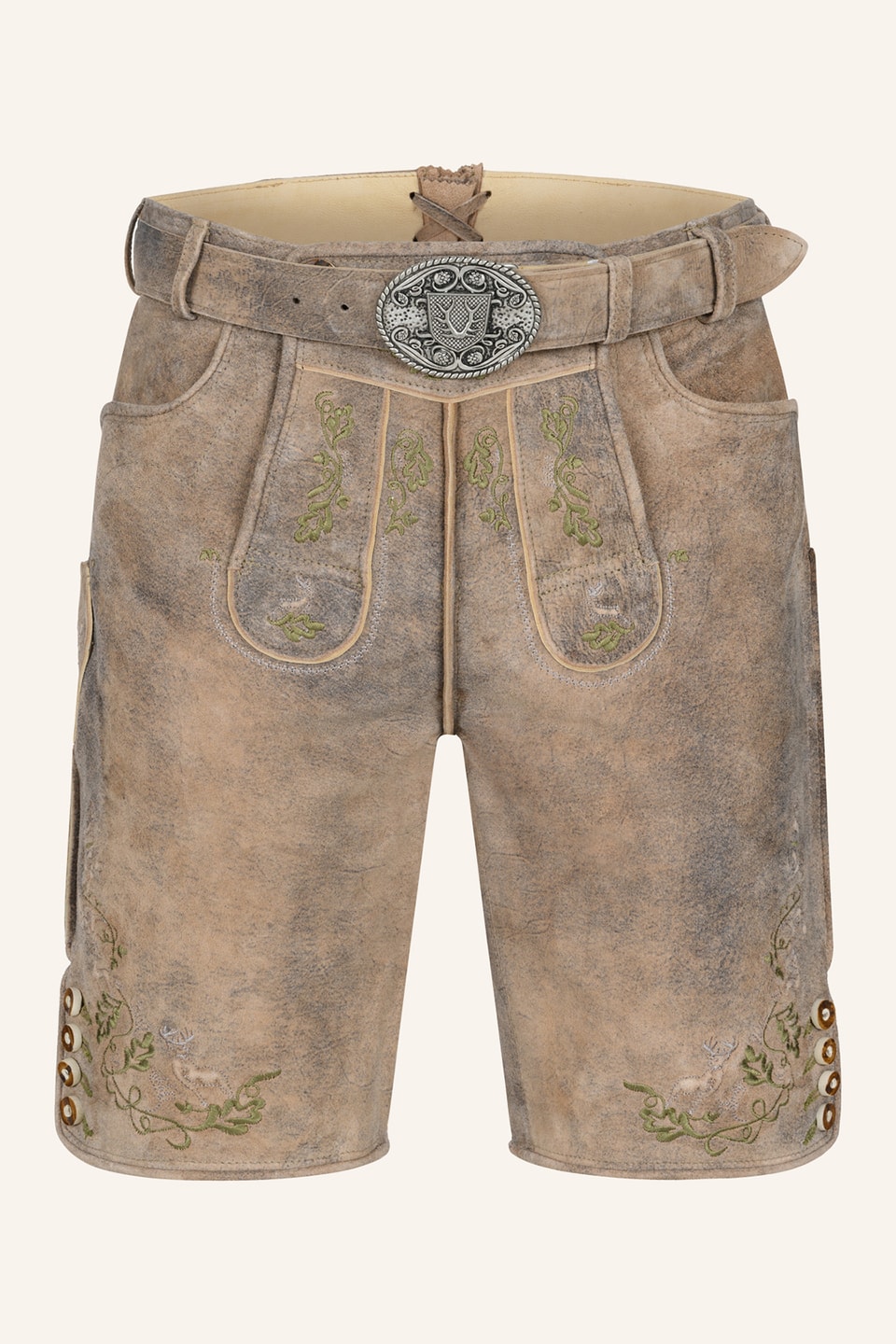 Lederhose Arthas mit Gürtel